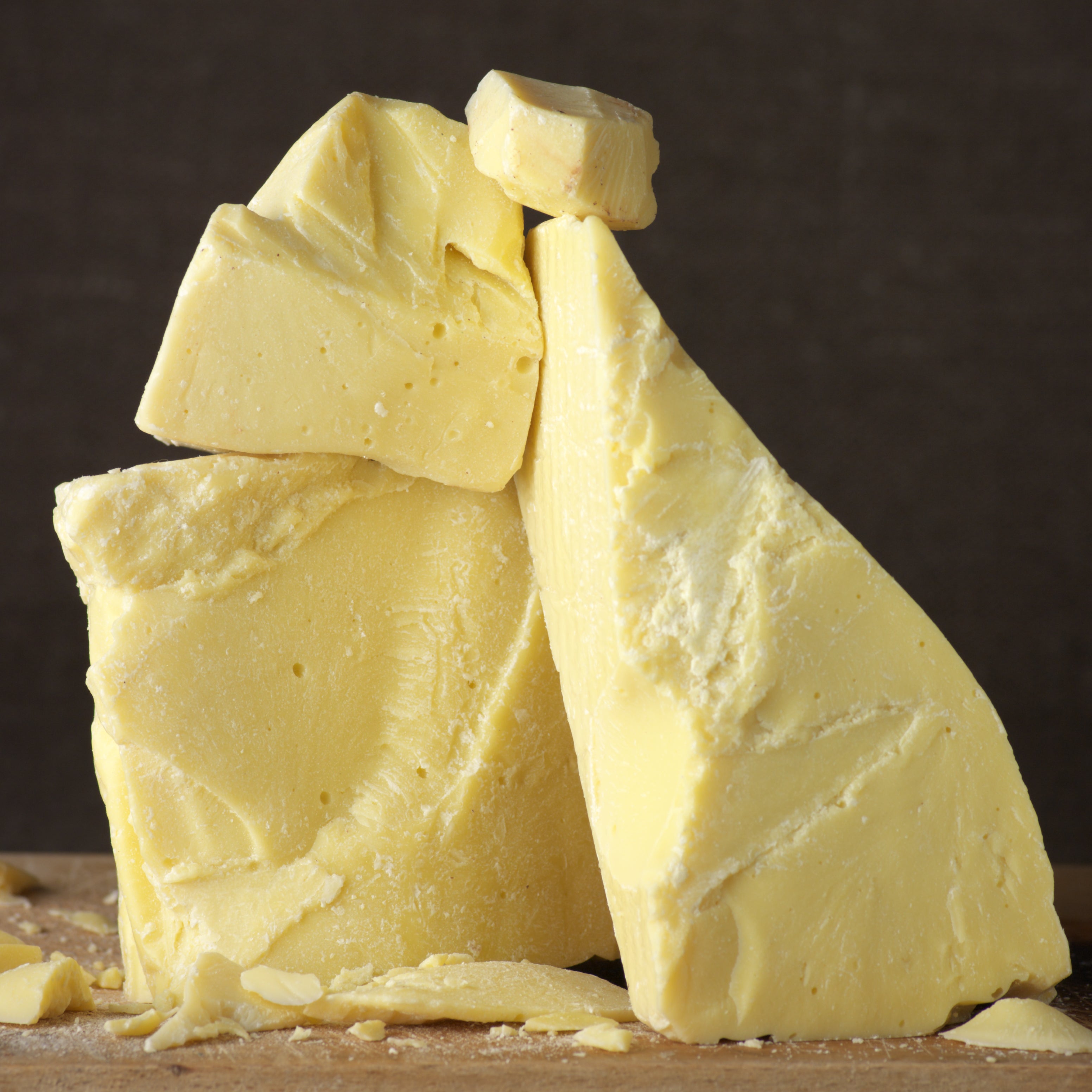 Large Solid Chunks of raw virgin Shea Butter